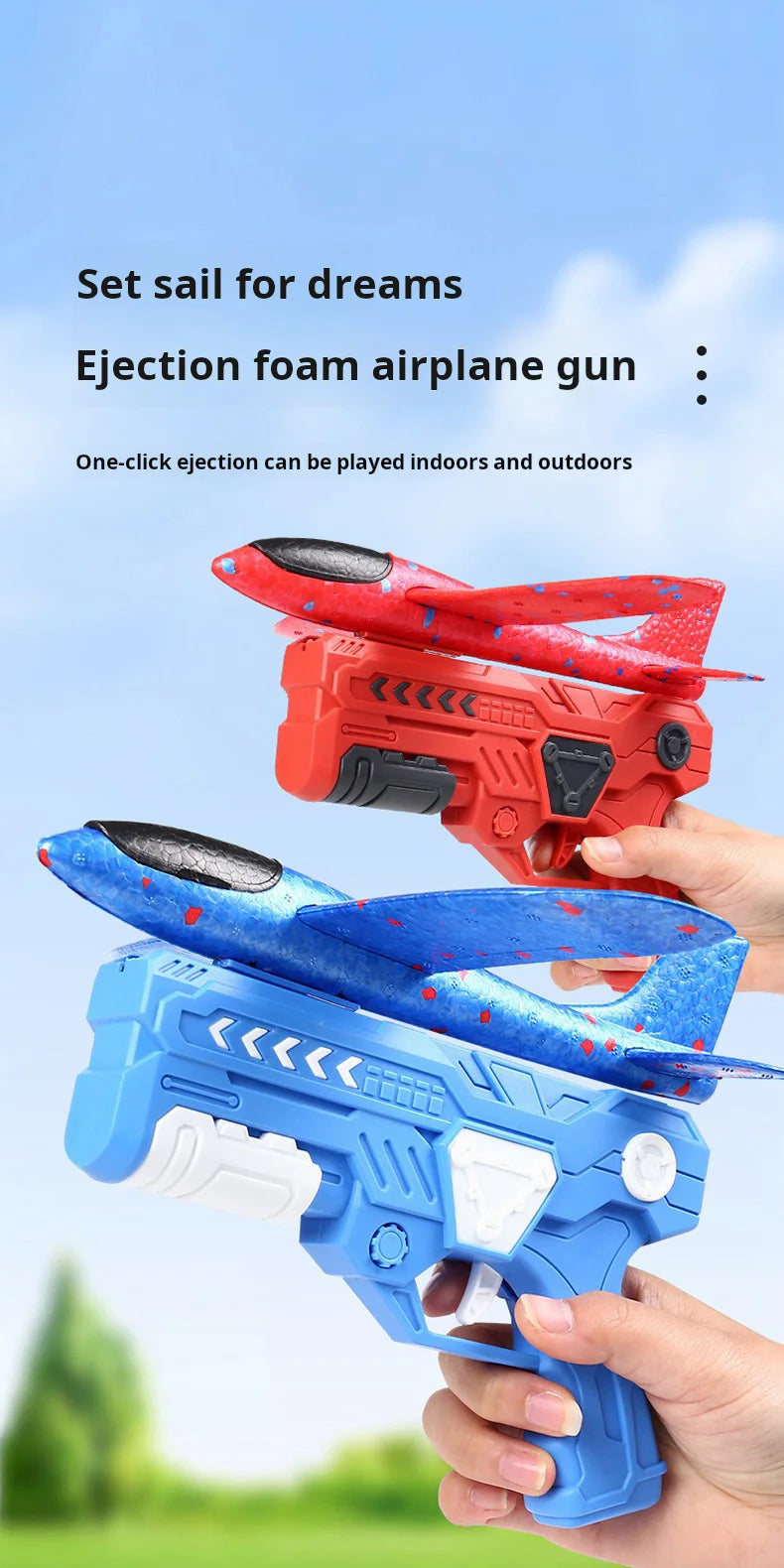 Children's Aircraft Toy Gun