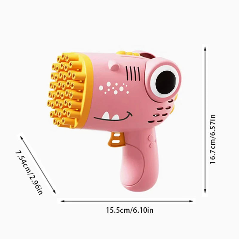 Kids harmless bubble gun suitable for babies