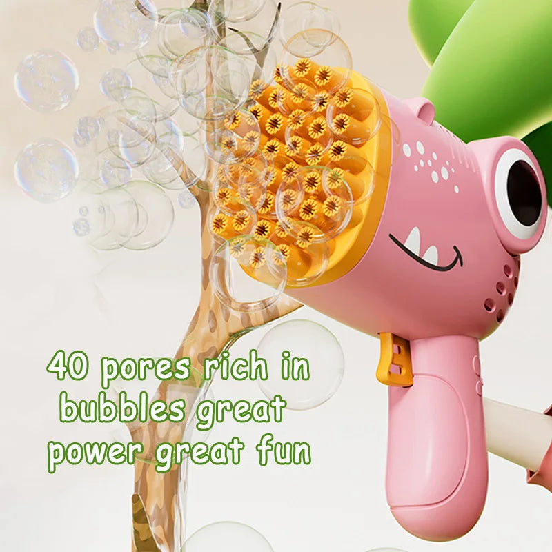 Kids harmless bubble gun suitable for babies